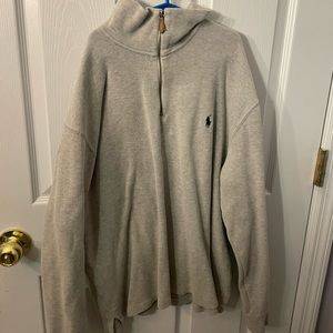 Polo Ralph Lauren, Grey Quarter Zip. Large, never worn before